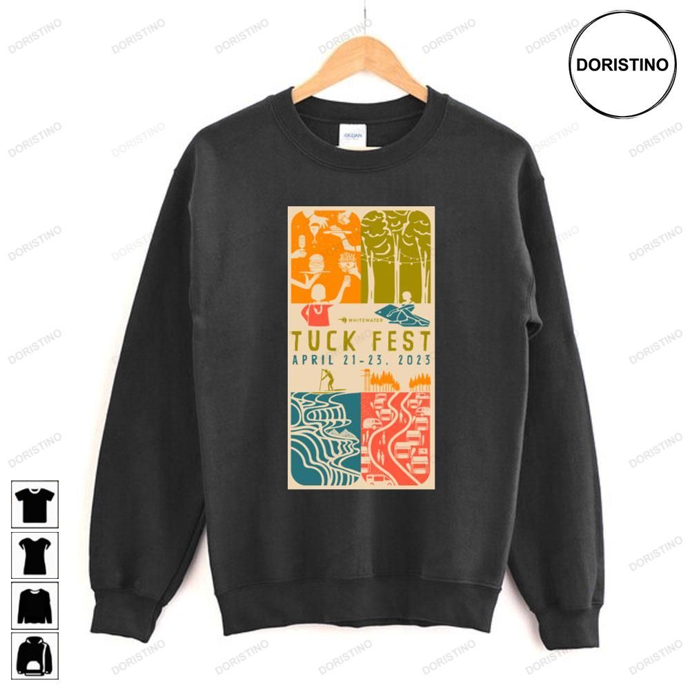 Whitewater Tuck Fest 2023 Tour Limited Edition T-shirts